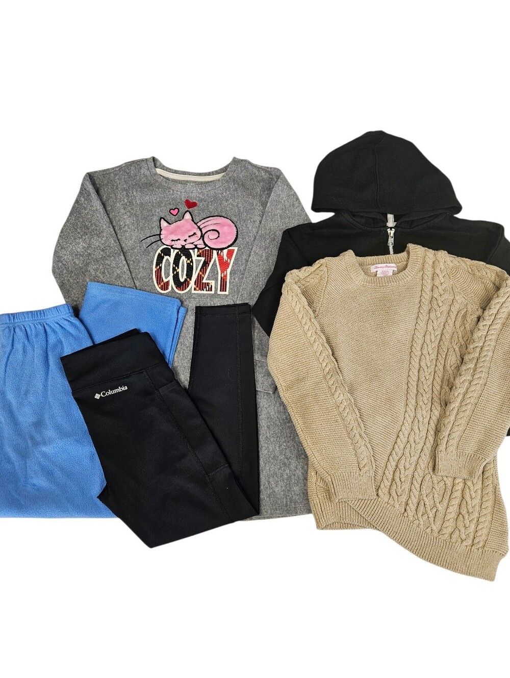 Bundle Of Girls Cold Weather Clothes Size 7/8